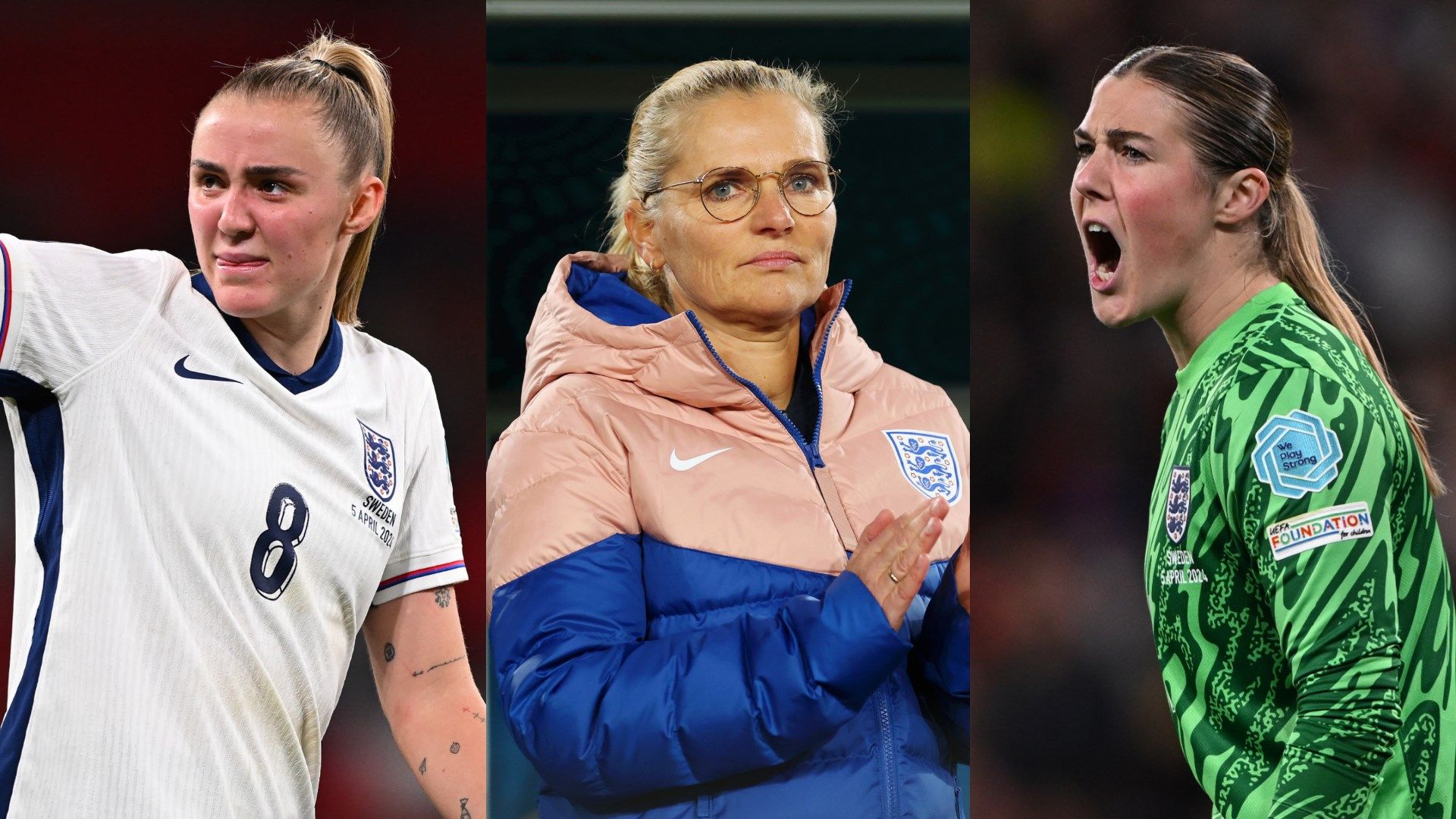 Georgia Stanway Sarina Wiegman Mary Earps England women split