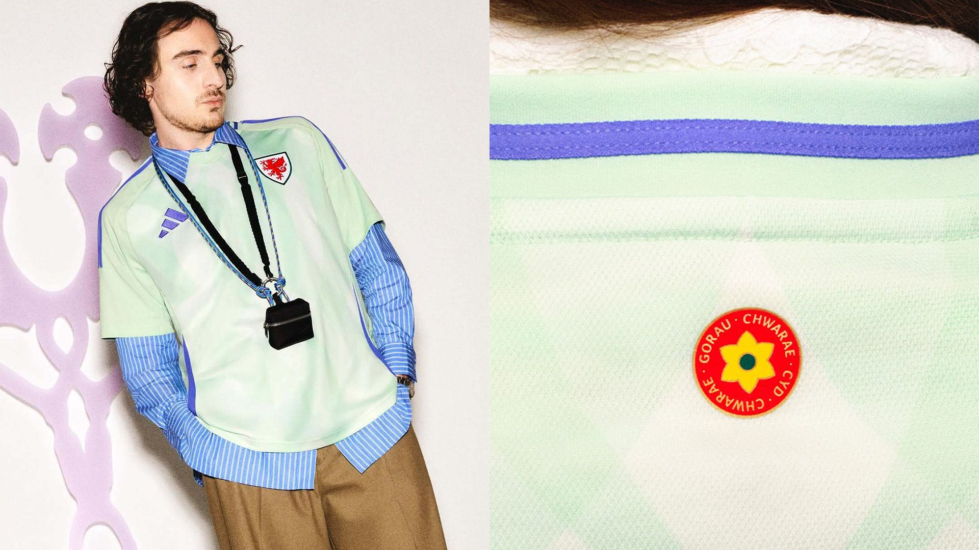 Wales 2025 euro away kit 