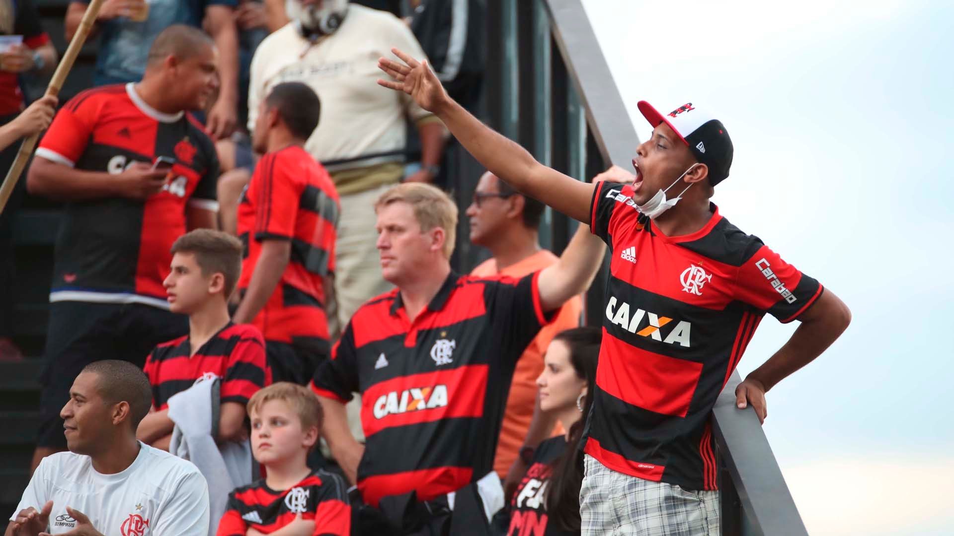 Torcida Flamengo x Vasco São Januário Brasileirão 08 07 17