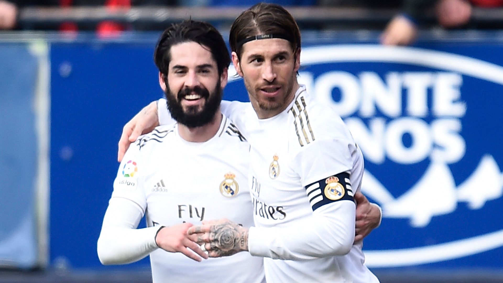 Isco Sergio Ramos Real Madrid Osasuna