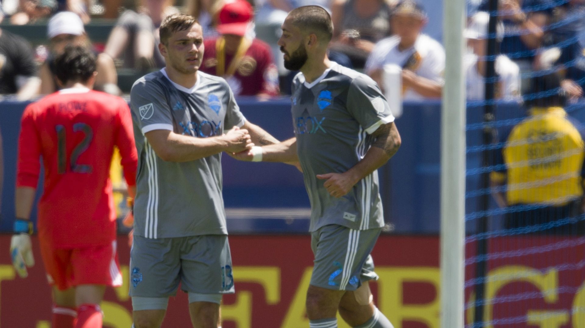 Jordan Morris Clint Dempsey Seattle Sounders