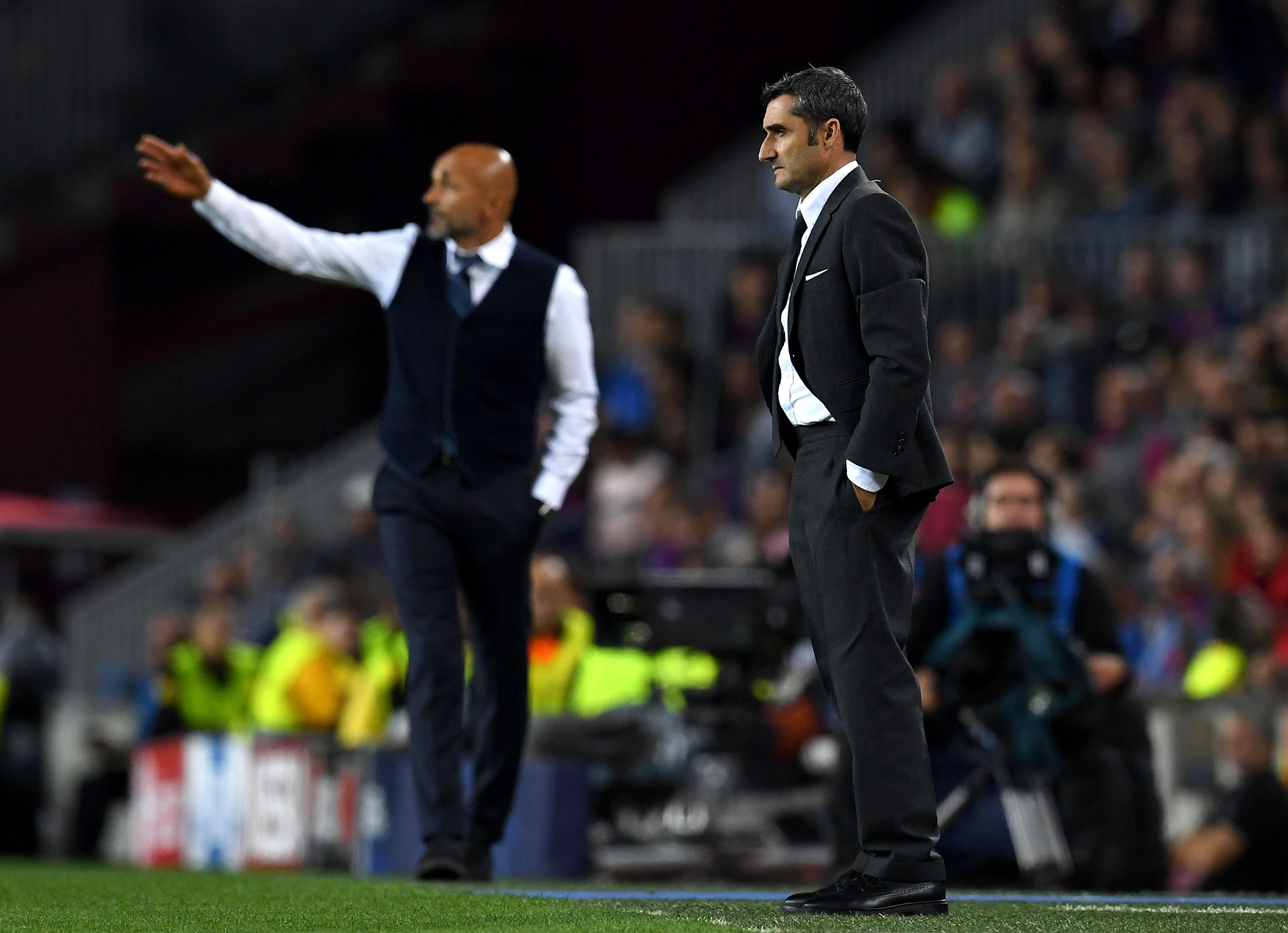 Ernesto Valverde Barcelona Inter Champions League