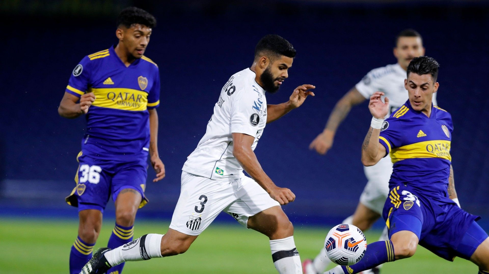 Felipe Jonatan - Boca Juniors x Santos Libertadores 27042021