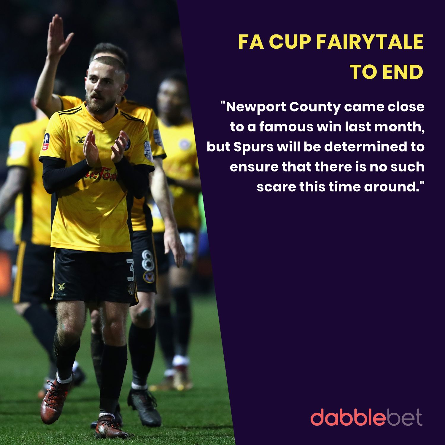 Spurs Newport graphic