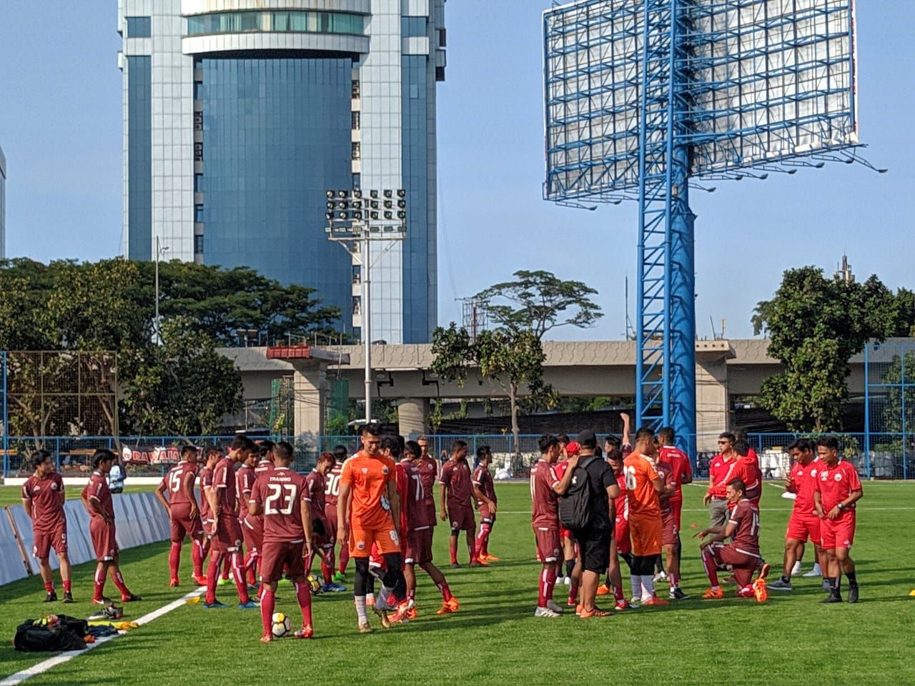 Latihan Perdana Persija Jakarta 2019