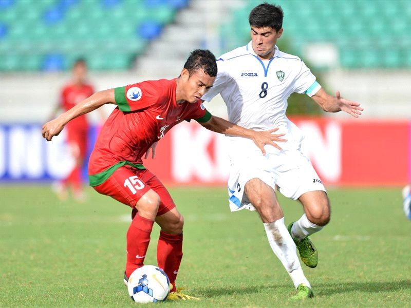 Maldini Pali - Indonesia U-19 & Uzbekistan