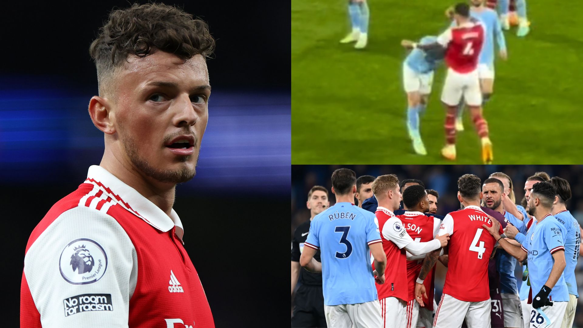 Ben White Phil Foden Manchester City Arsenal 2022-23