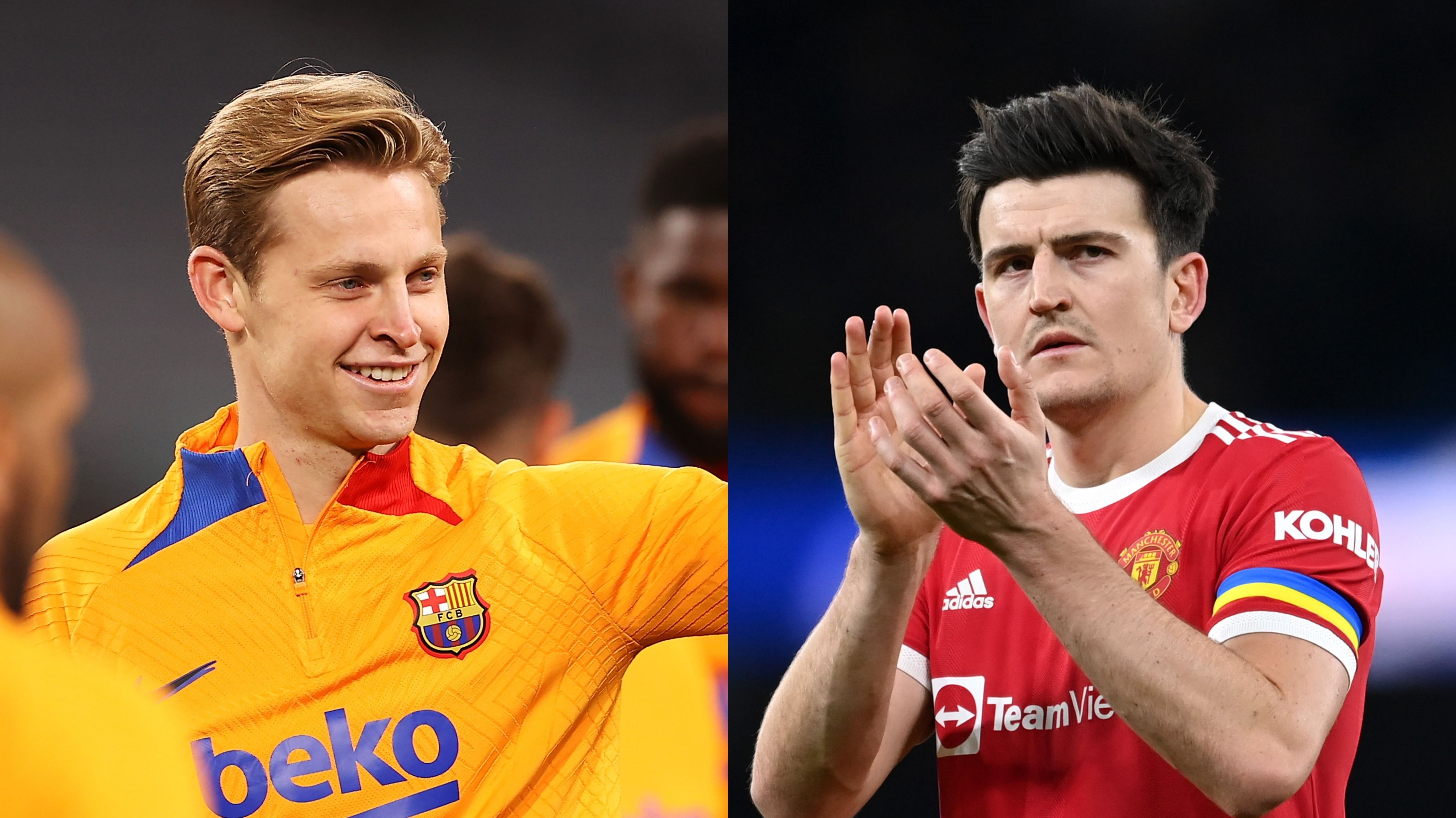 Frenkie de Jong Harry Maguire