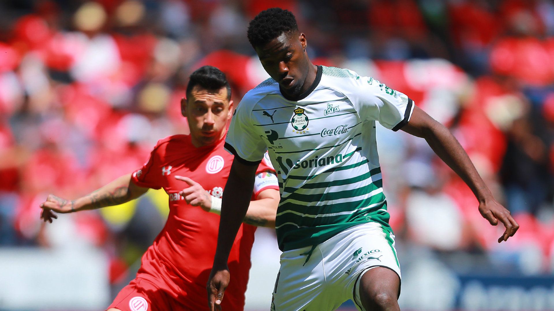 Rubens Sambueza Djaniny Tavares Toluca Santos
