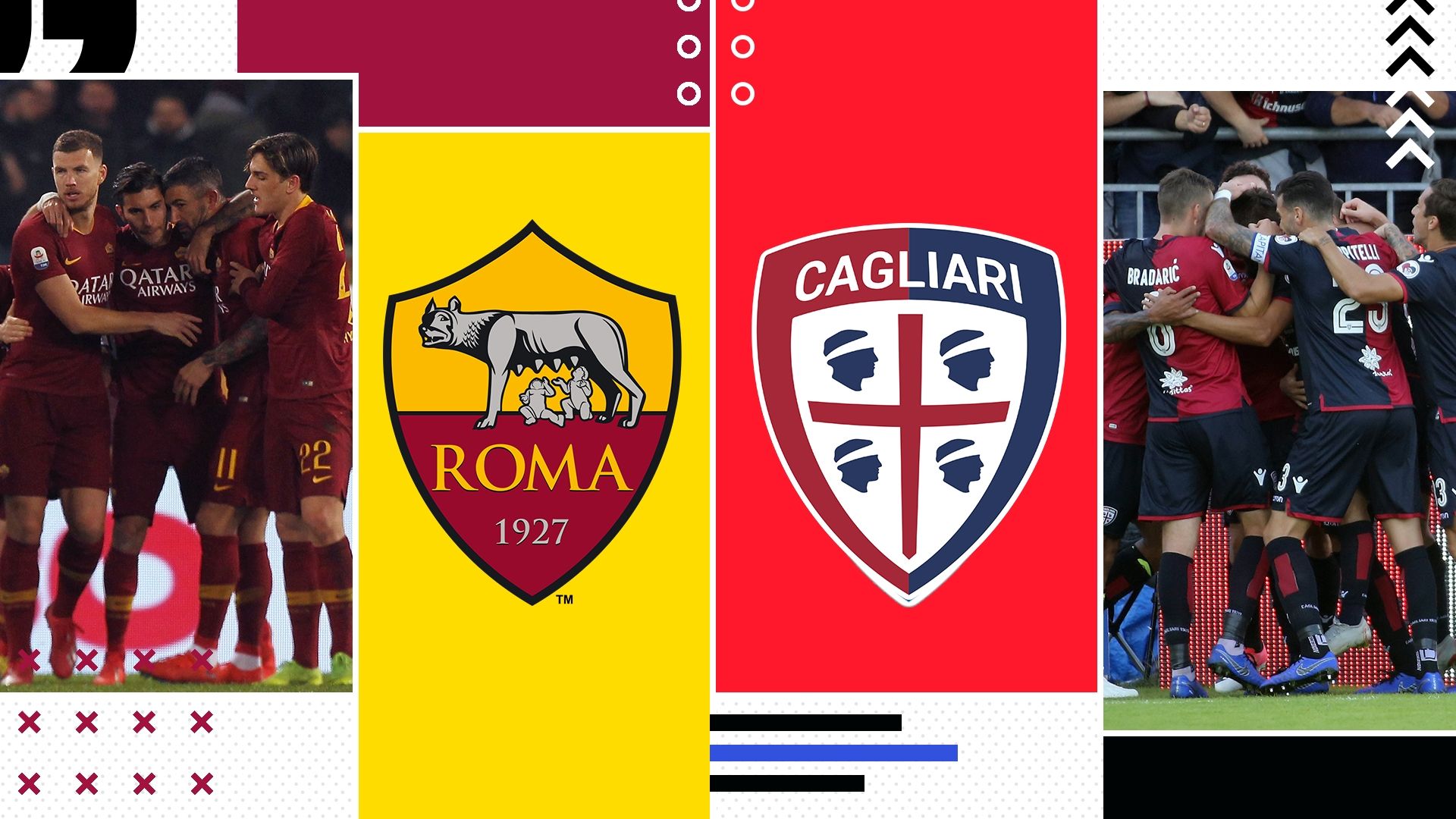 Roma Cagliari tv streaming