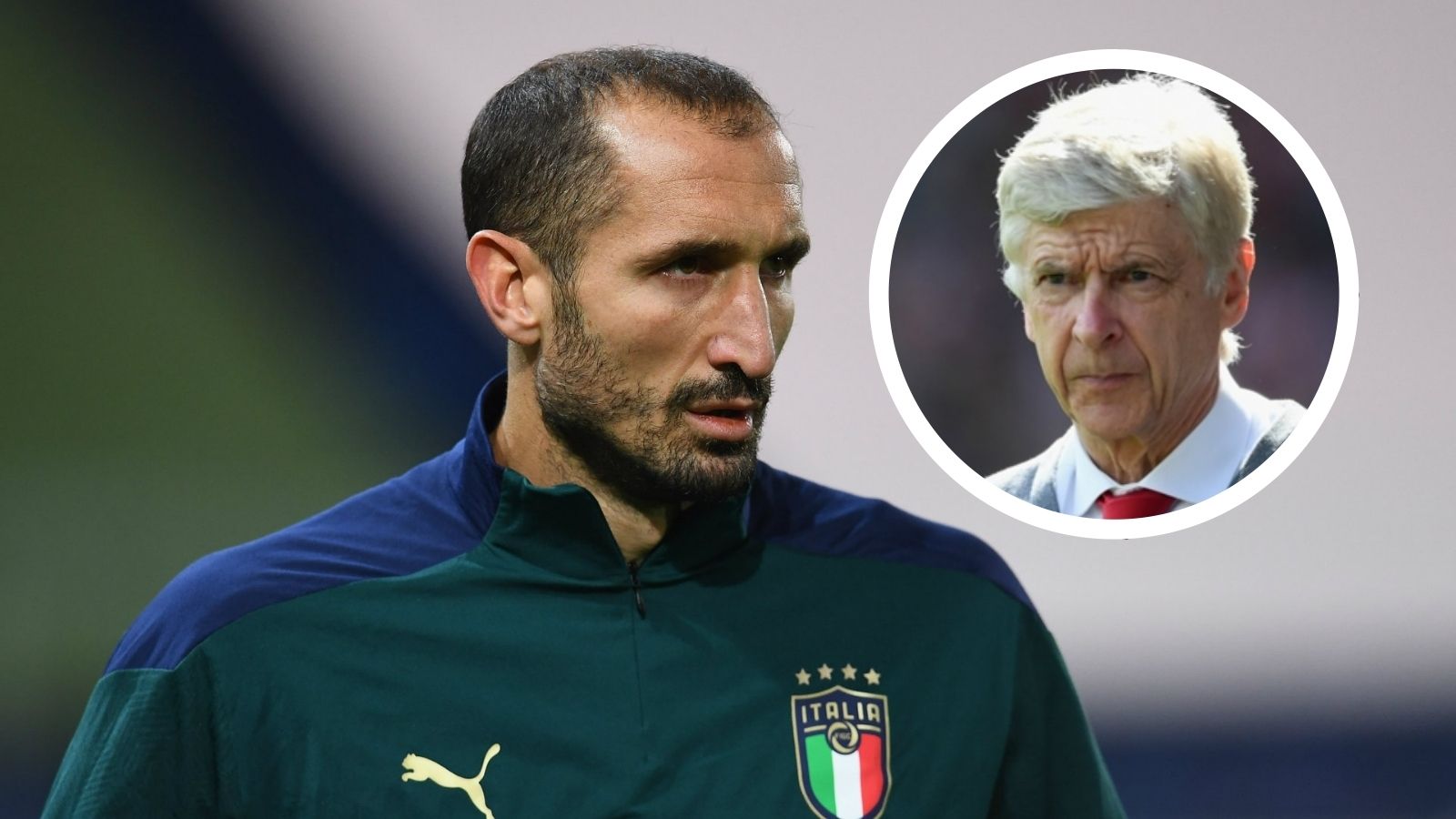 Giorgio Chiellini Arsene Wenger