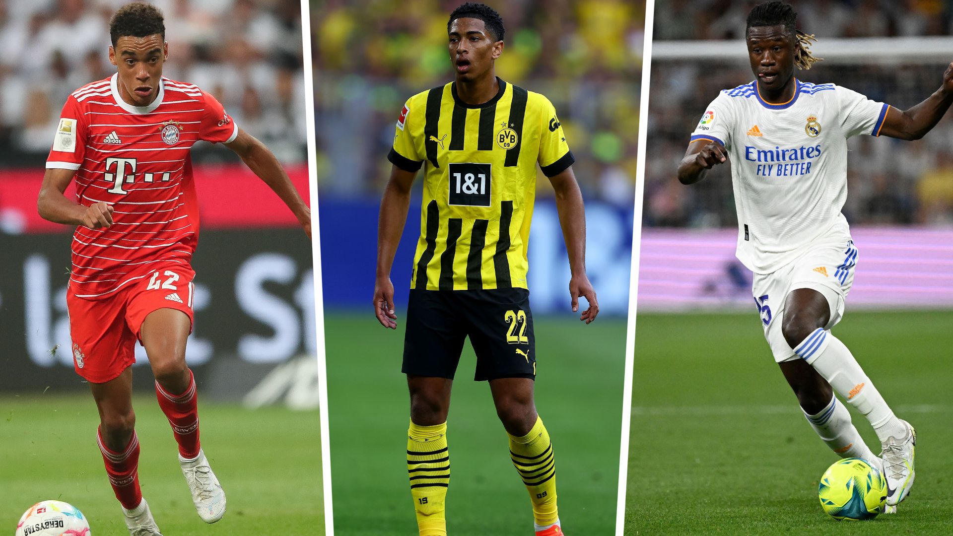 Musiala Bellingham Camavinga