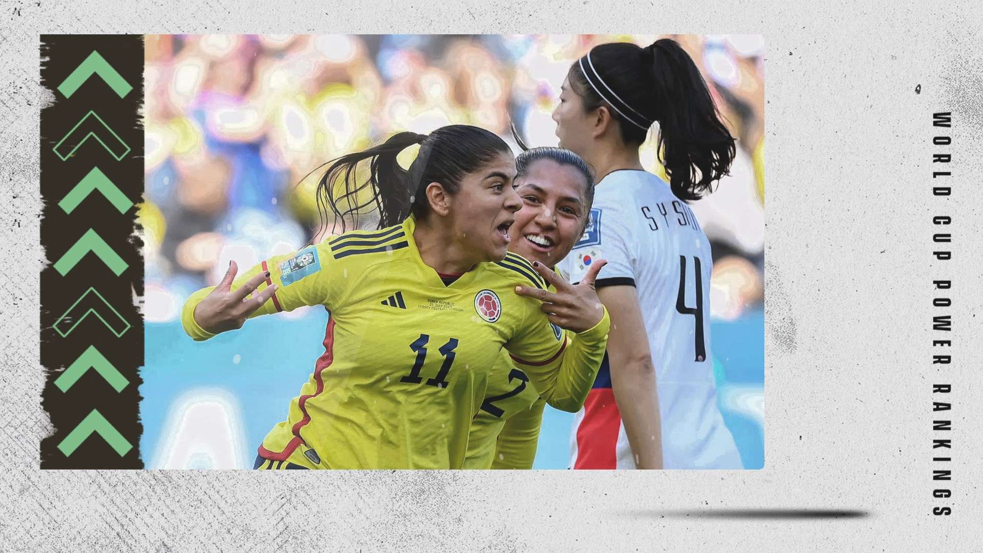 Colombia World Cup power rankings up