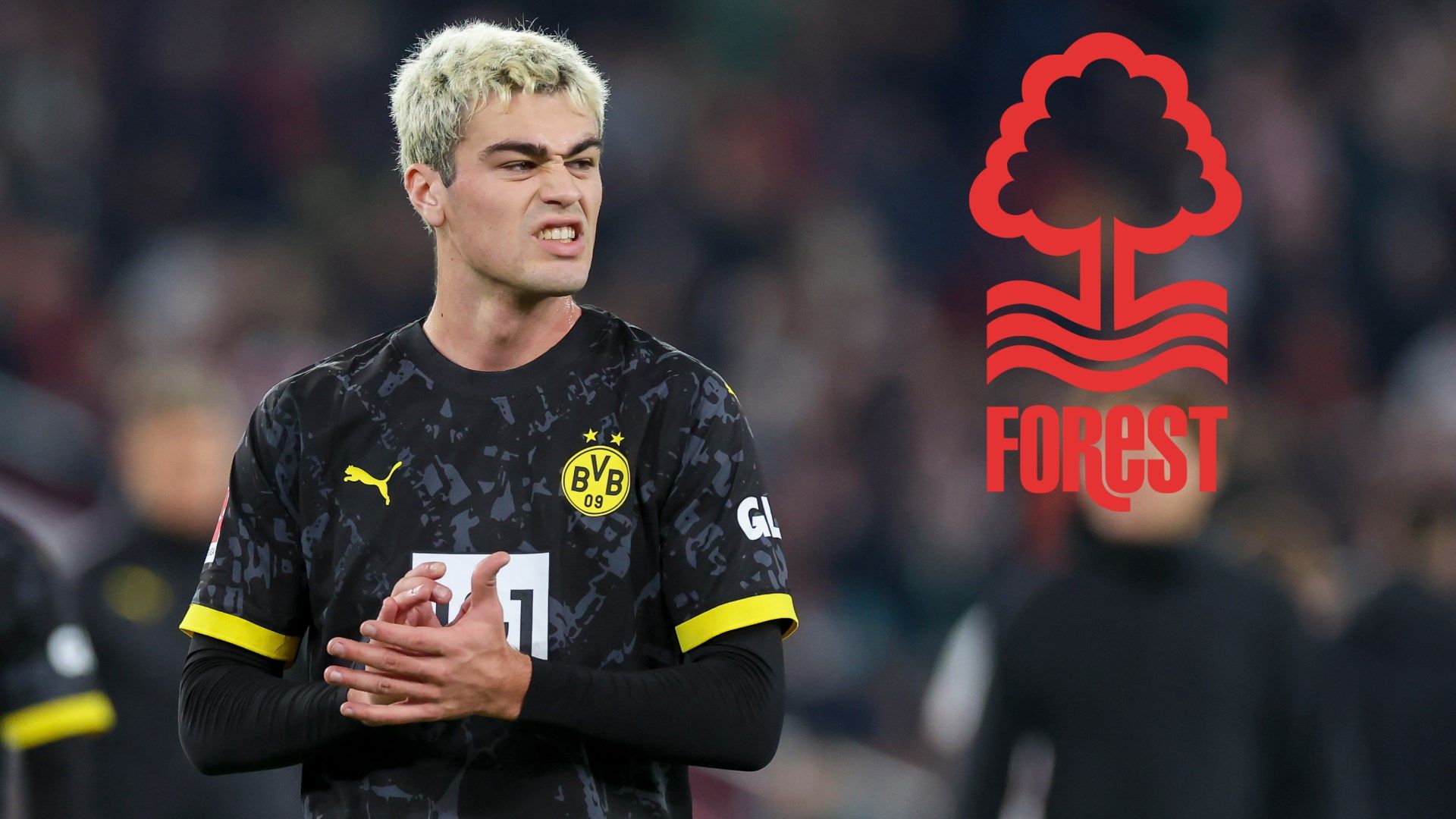 Gio Reyna Nottingham Forest GFX