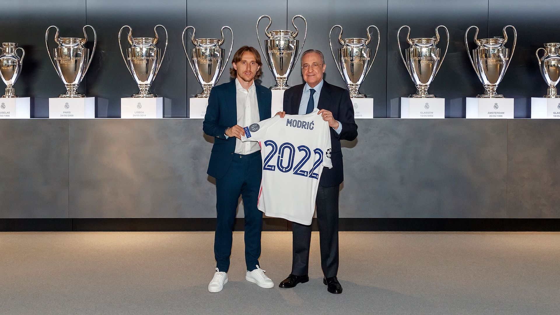 Luka Modric Forentino Pérez Real Madrid