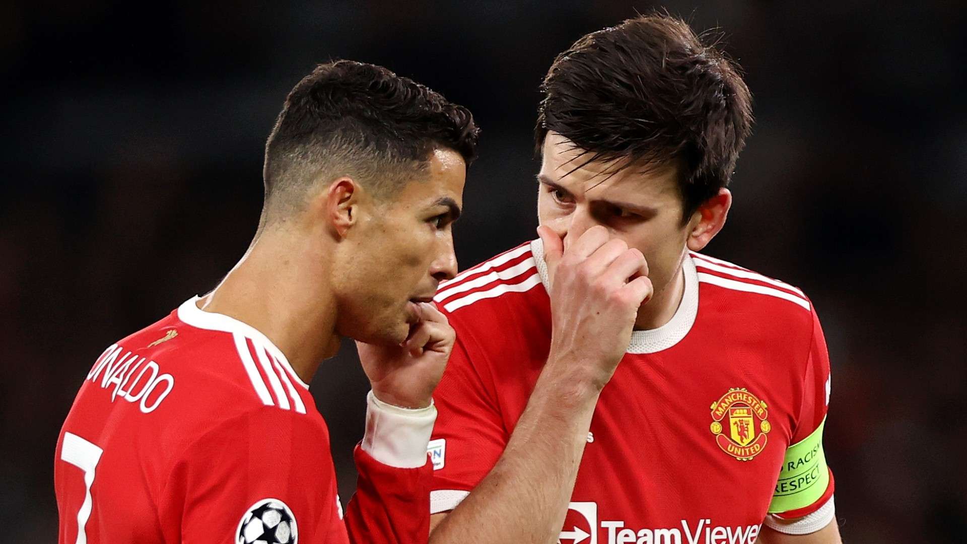 Cristiano Ronaldo Harry Maguire Manchester United 2021-22