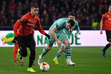 Hatem Ben Arfa Rennes Arsenal Europa League