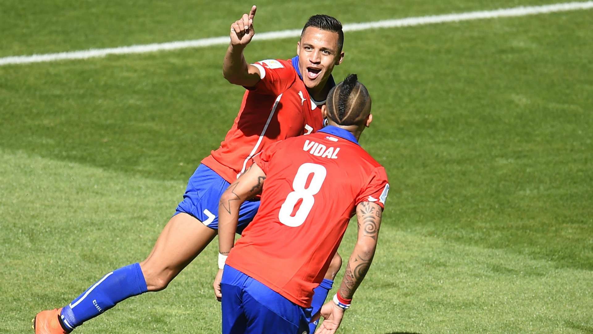 Alexis Sanchez Arturo Vidal Chile