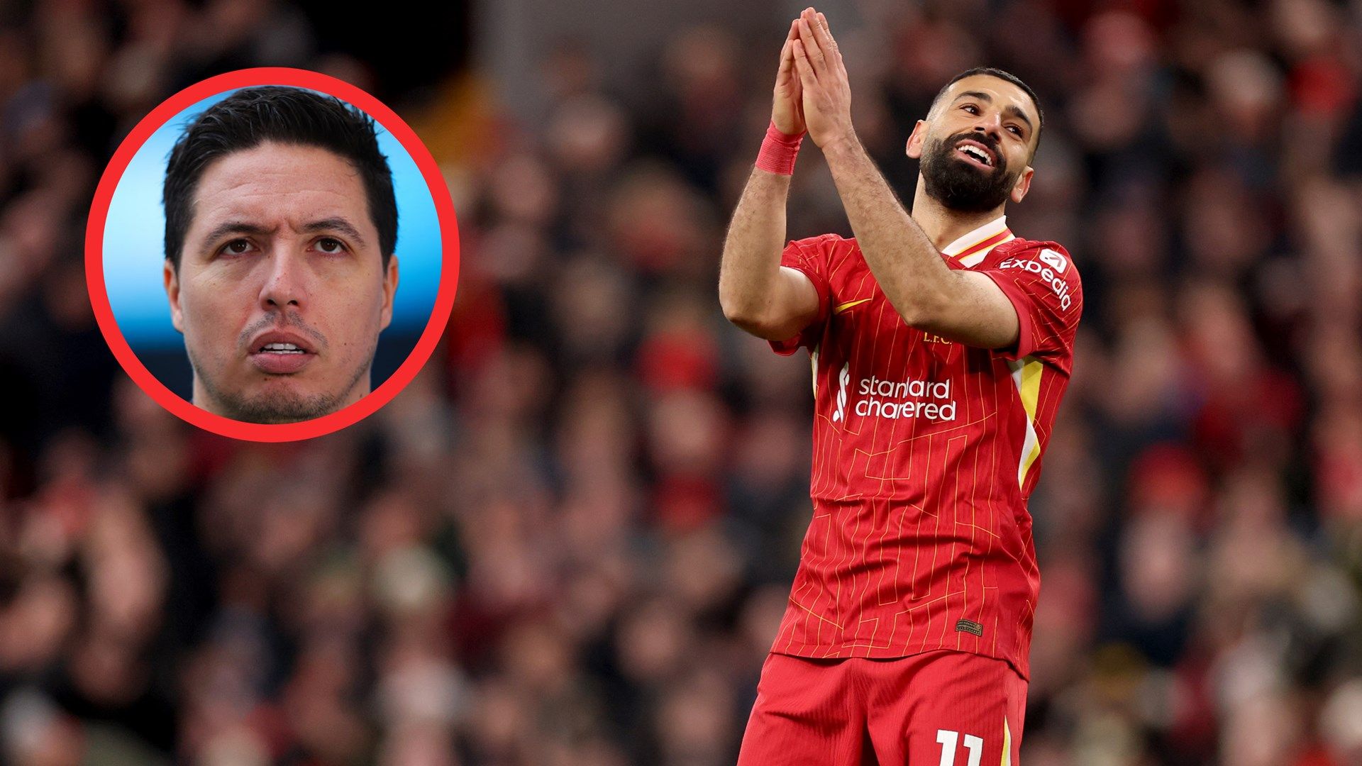 Samir Nasri Mohamed Salah