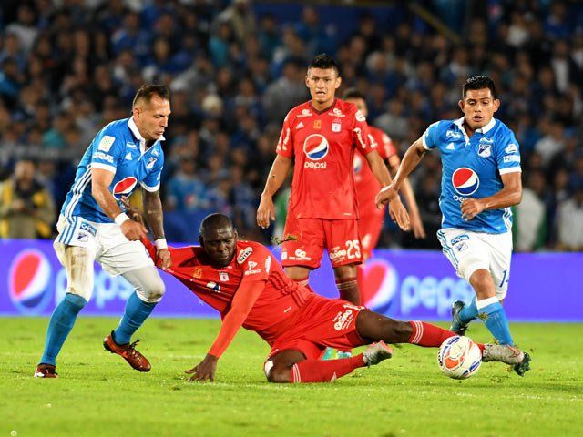 Millonarios vs América de Cali Liga Águila 2017-II