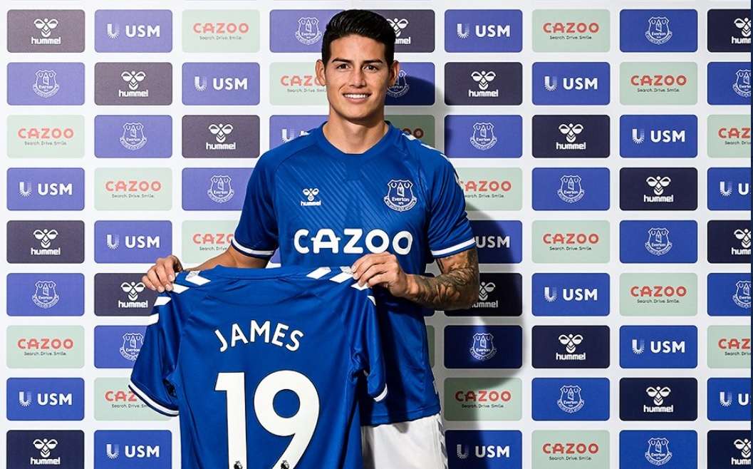 James Rodriguez Everton
