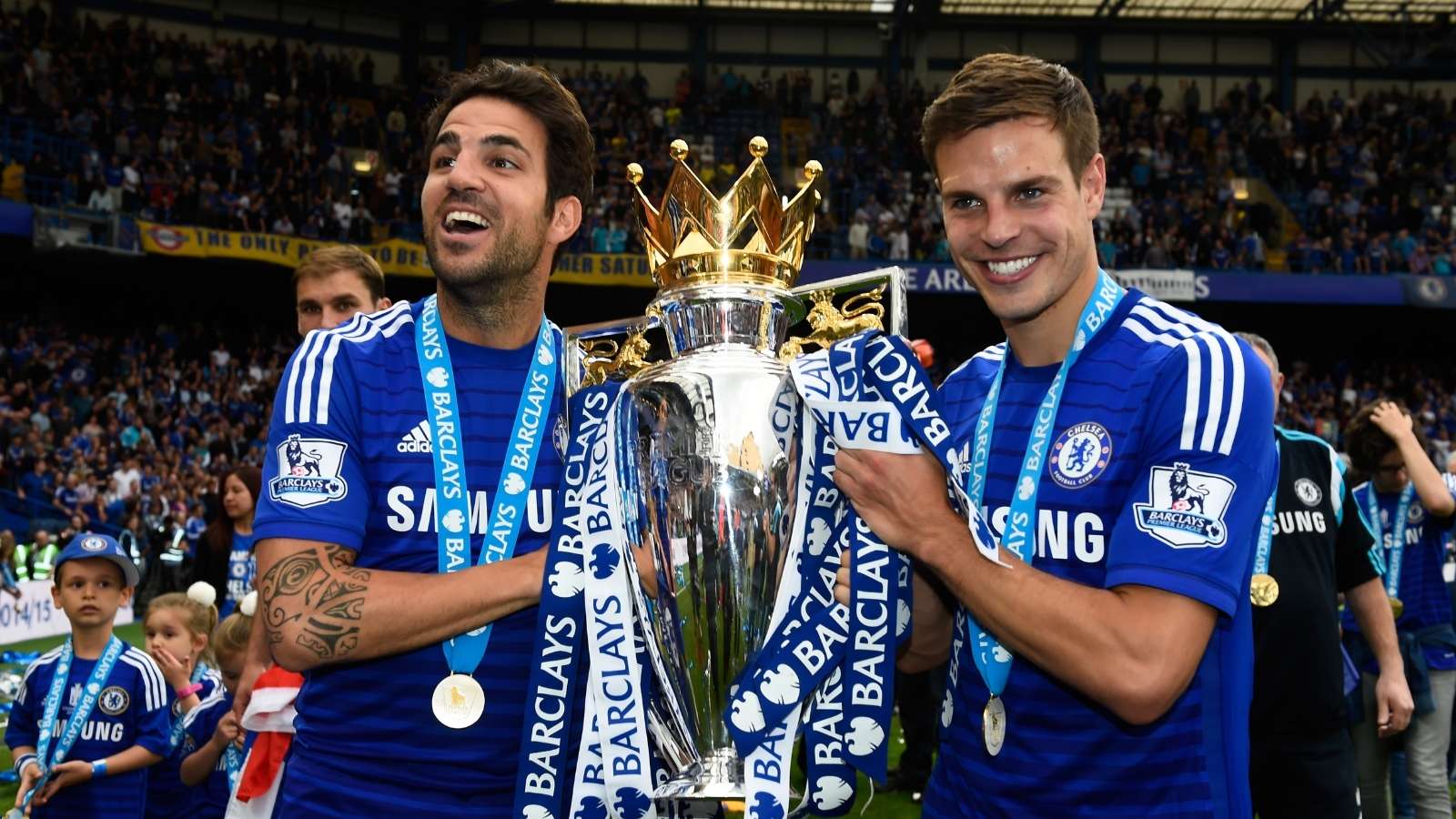 Cesc Fàbregas, César Azpilicueta - Chelsea 2015
