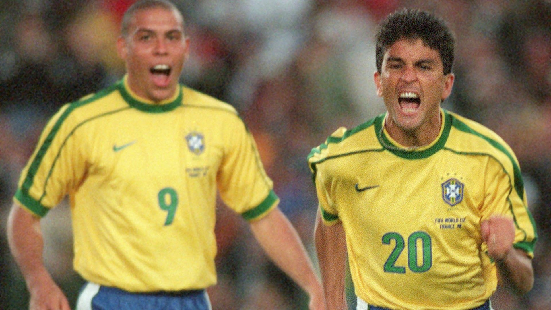 Ronaldo Bebeto Copa do Mundo 1998 World Cup