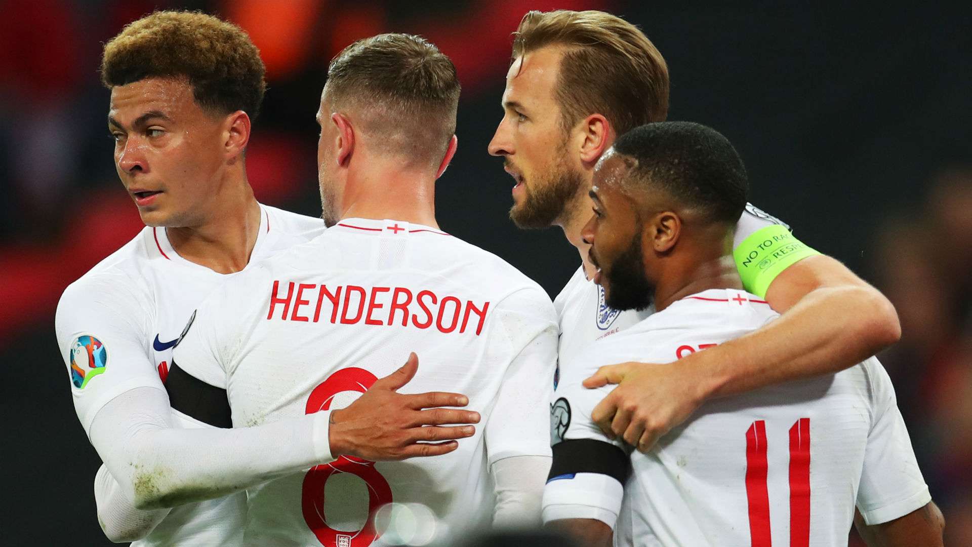 Harry Kane Raheem Sterling Jordan Henderson Dele Alli England Euro 2020 qualifying 22032019