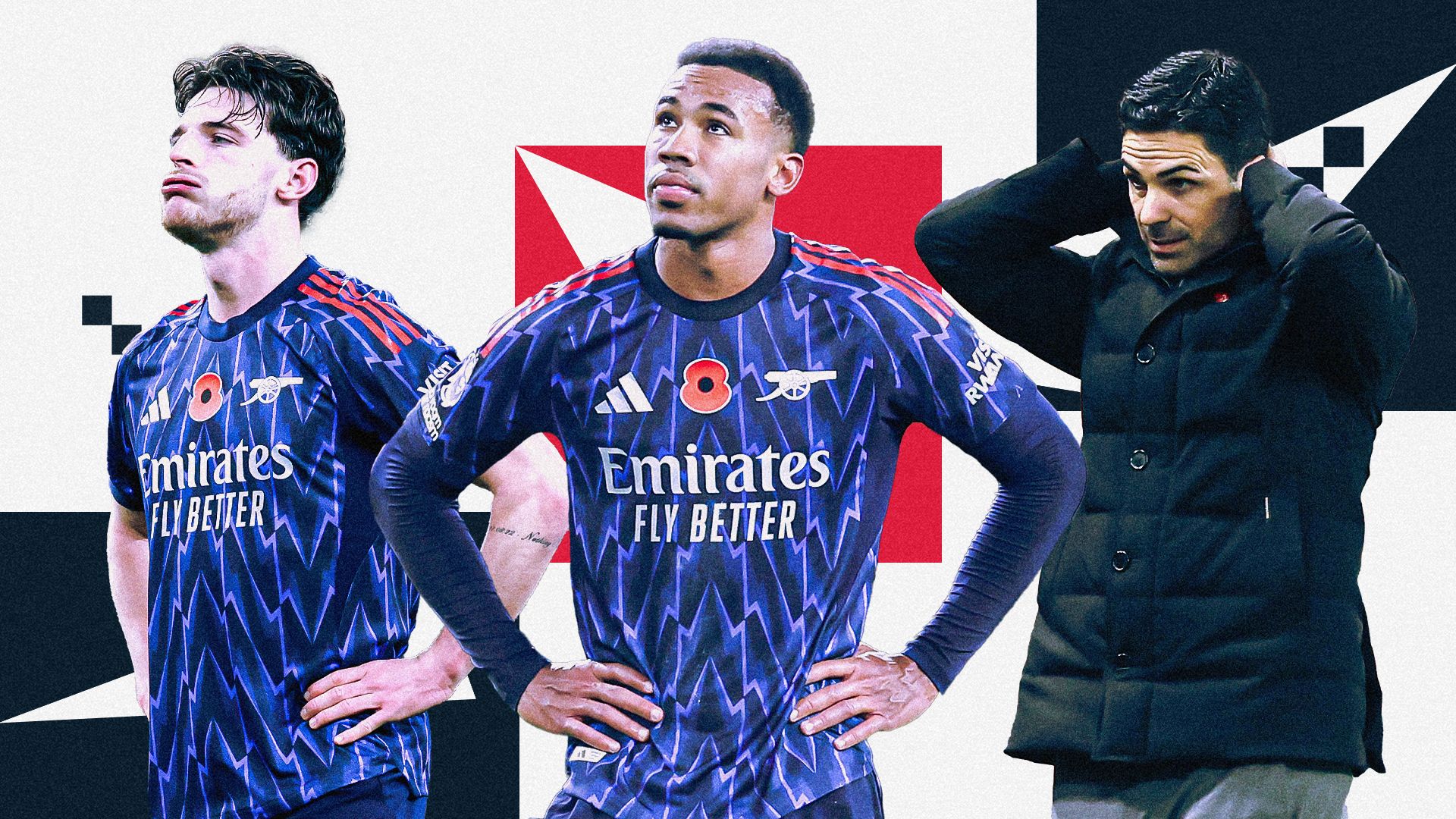 Arsenal player ratings GFX