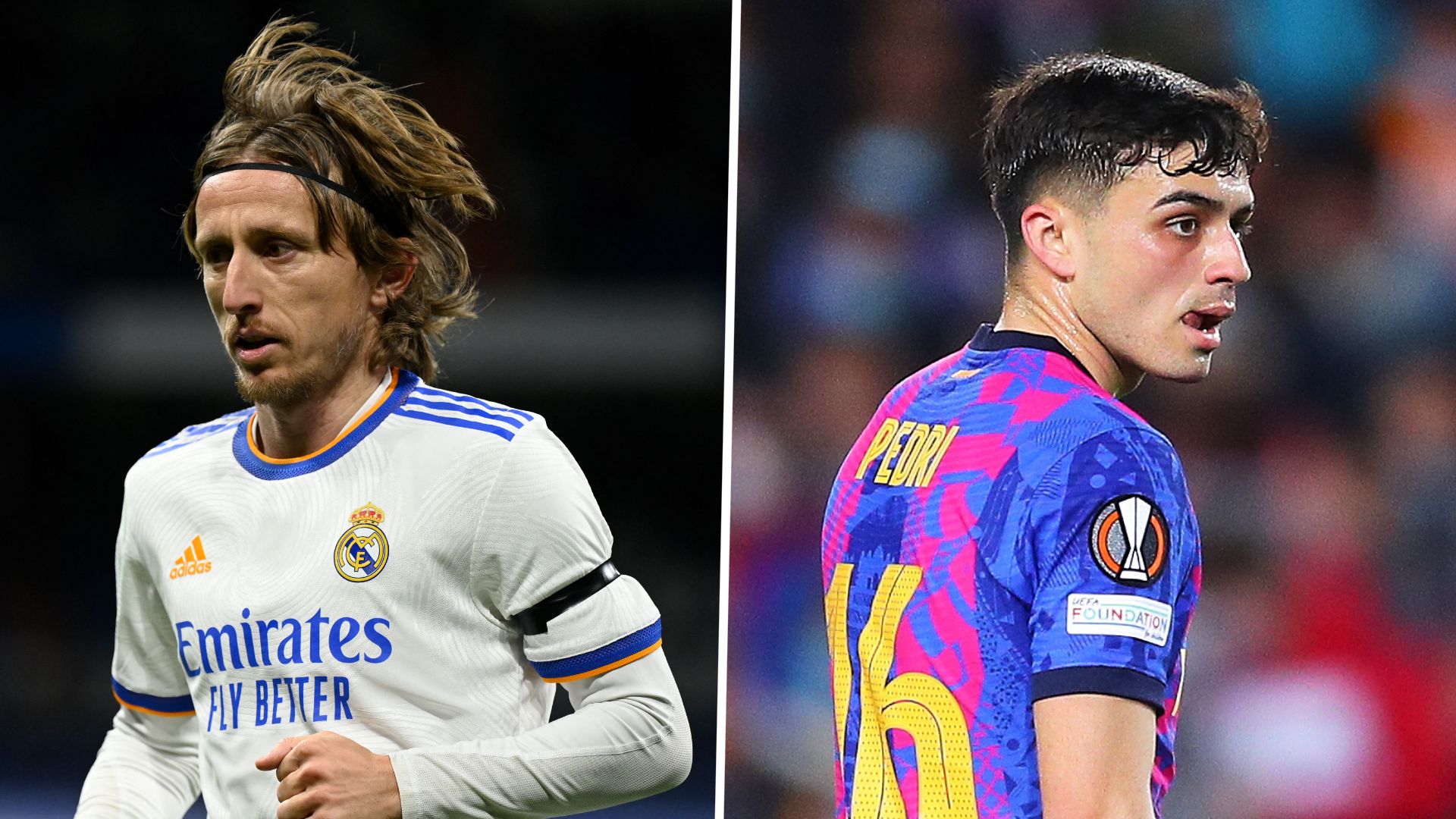 Modric Pedri Real Madrid Barcelona