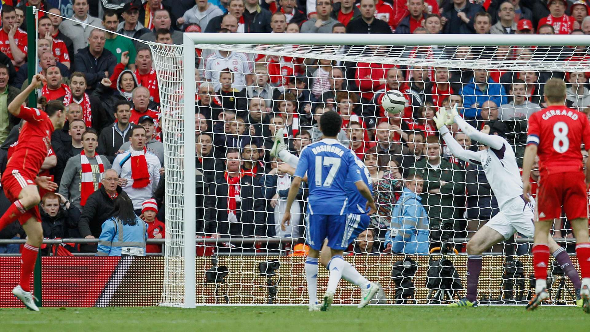 Petr Cech's incredible save 2012 FA Cup final - Chelsea, Liverpool