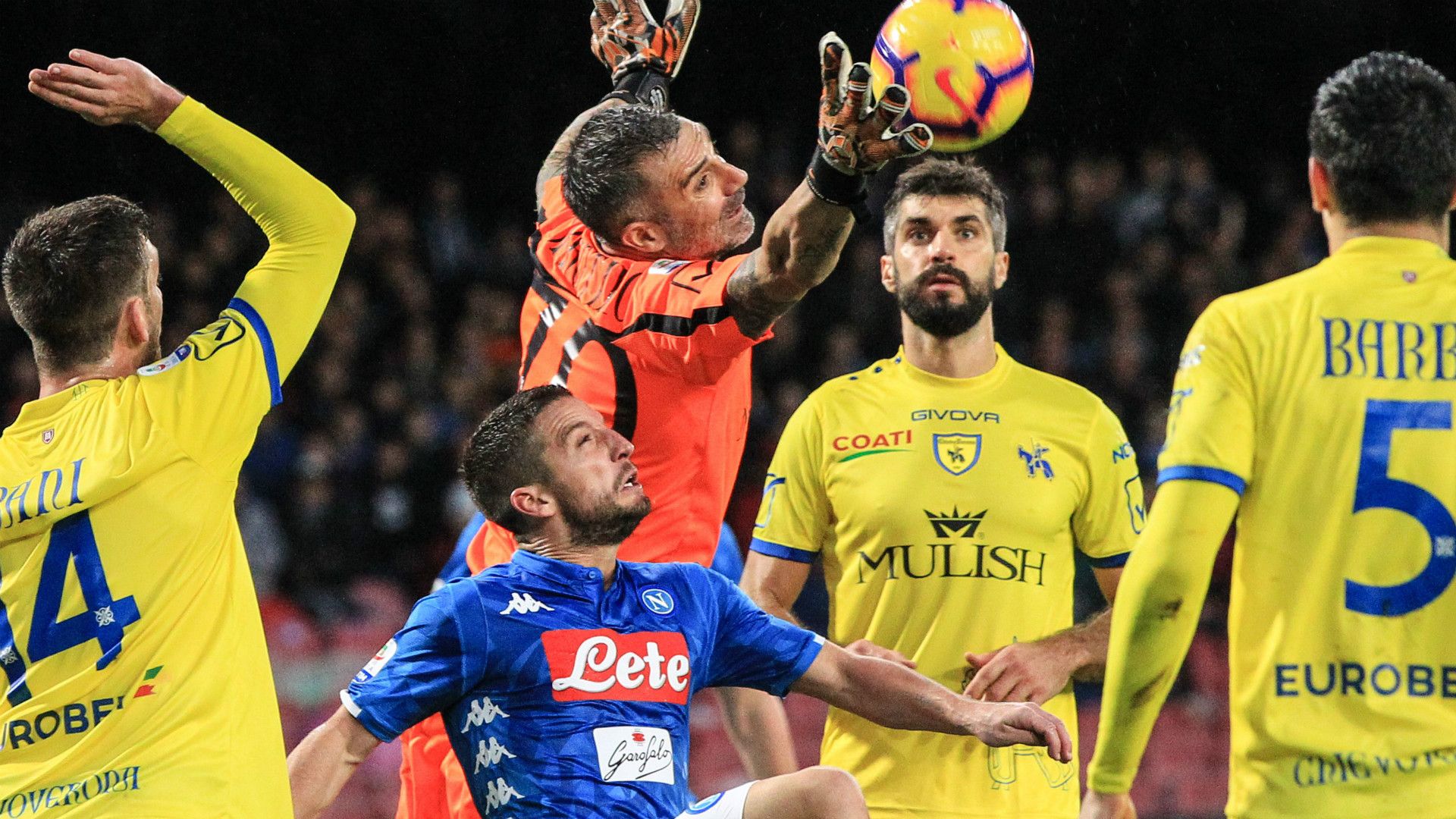Sorrentino Napoli Chievo