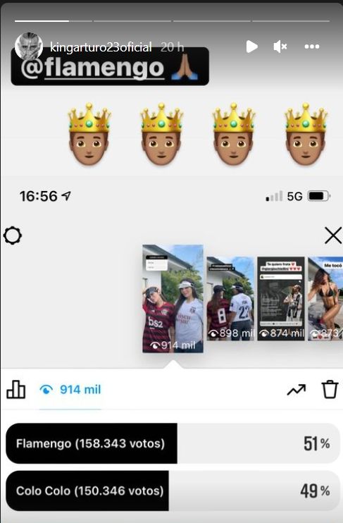 Vidal Instagram Story