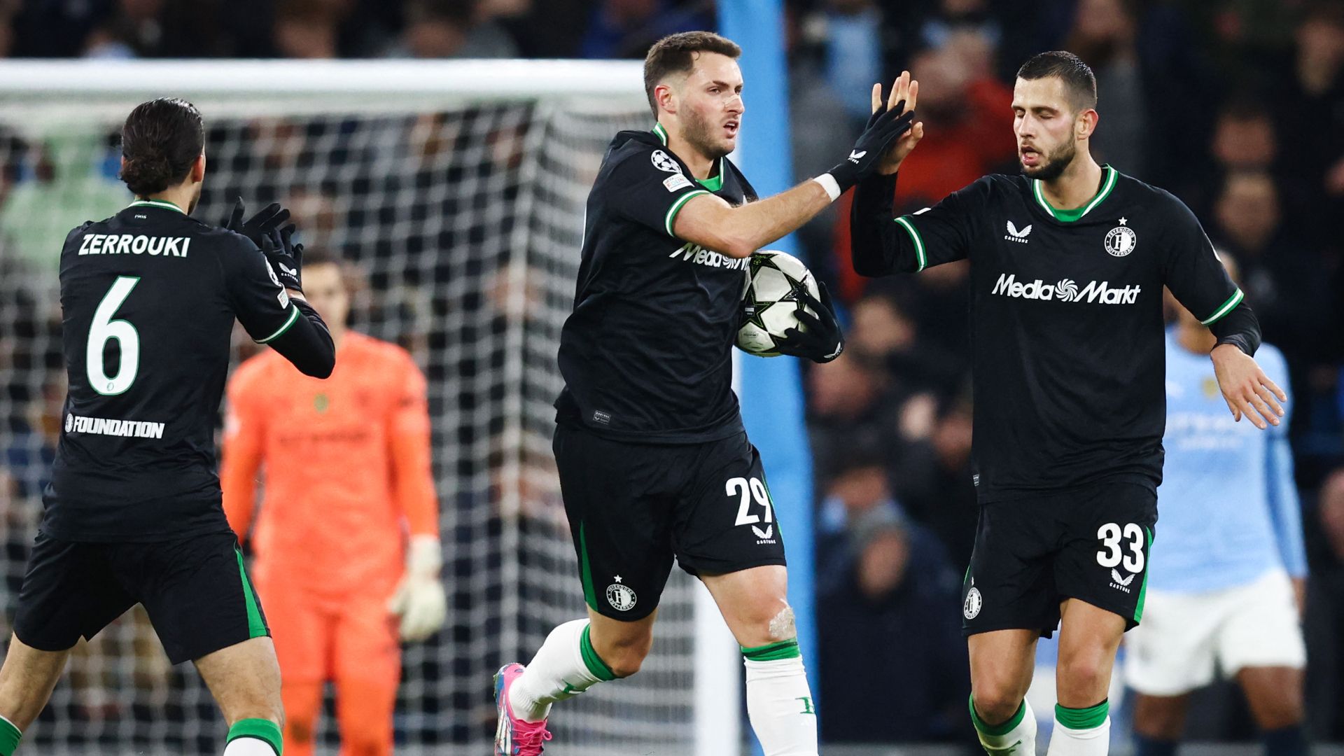 Santiago Giménez Feyenoord Champions League