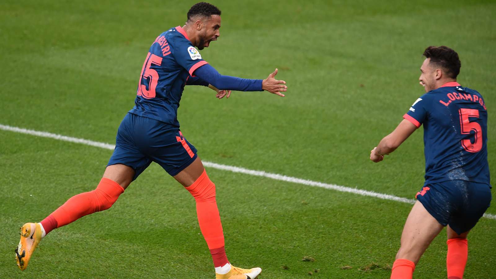 En-Nesyri Ocampos Athletic Sevilla LaLiga