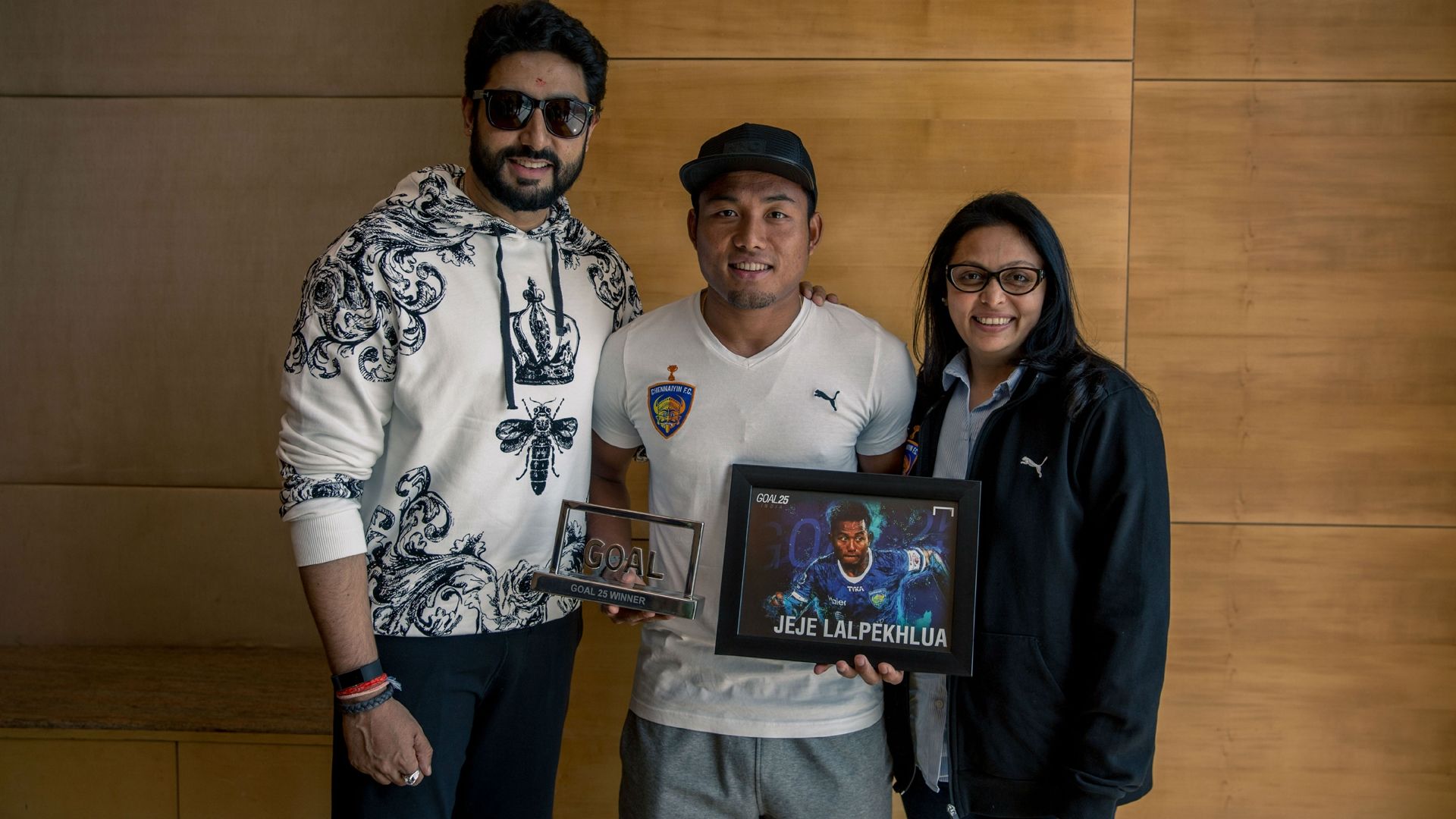 Jeje Lalpekhlua Abhishek Bachchan Goal 25 India