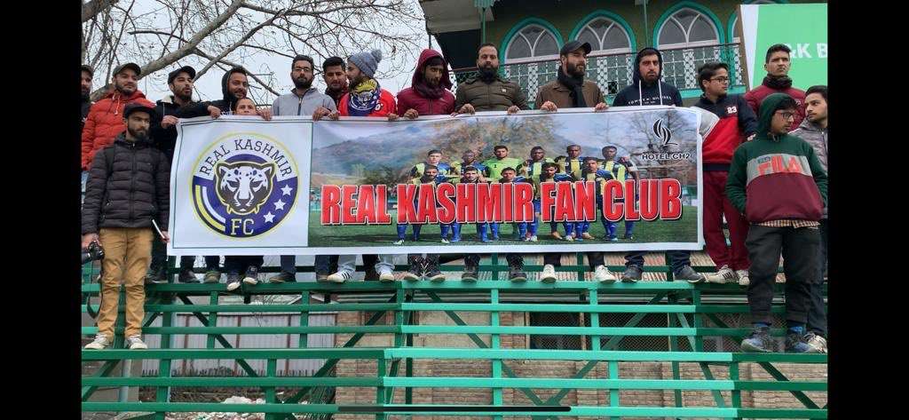 Real Kashmir fans