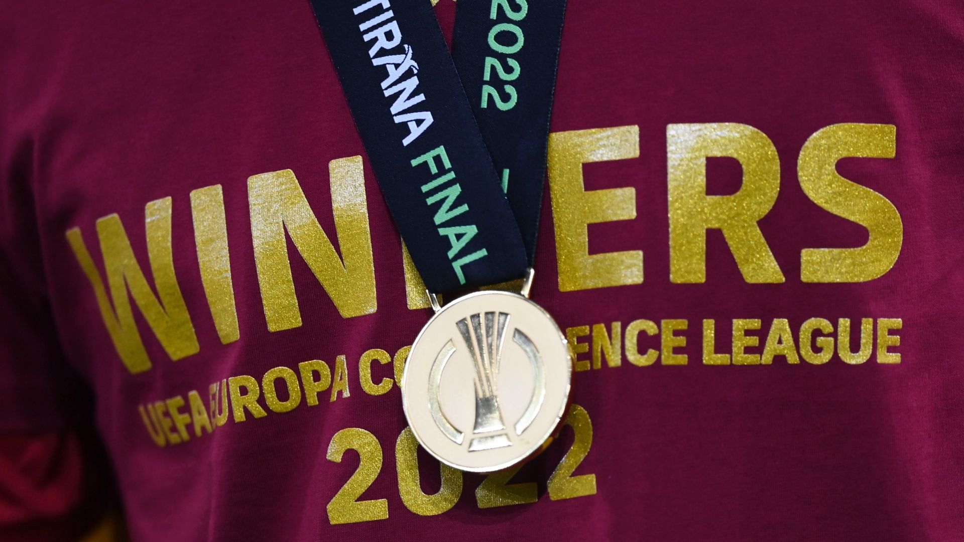 Roma Conference League Gold medal