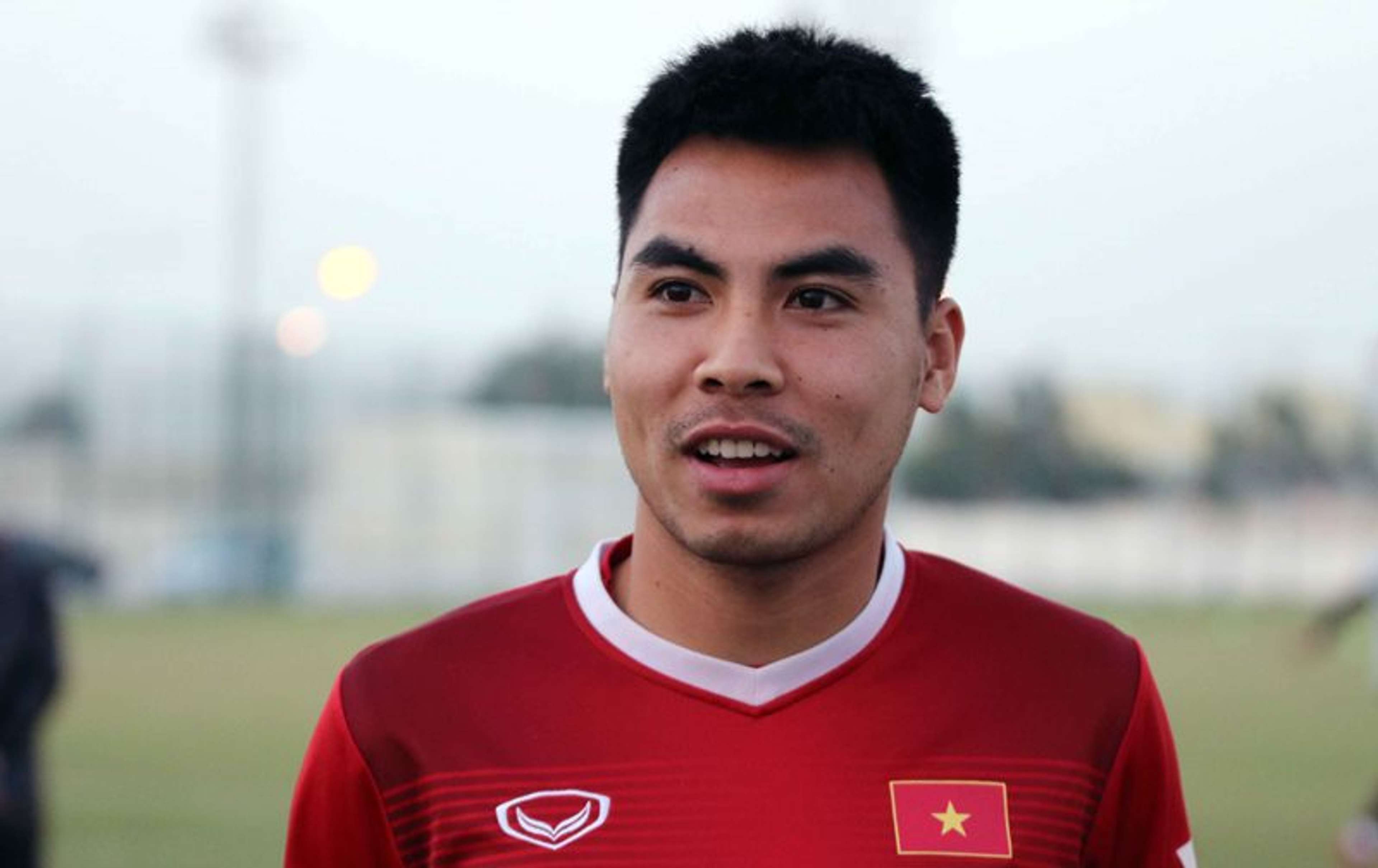Đức Huy đội tuyển Việt Nam tập huấn Qatar
