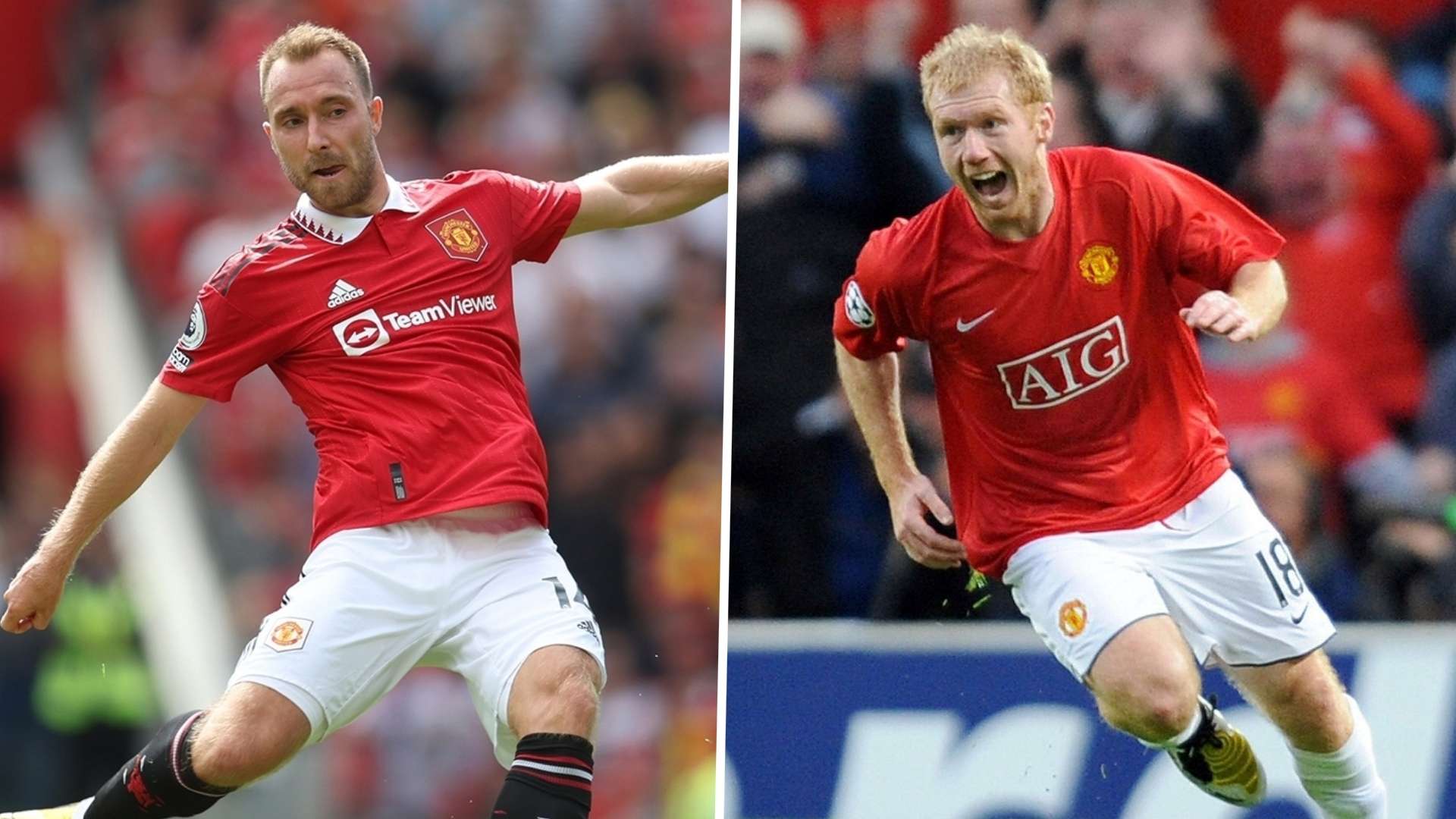 Christian Eriksen - Paul Scholes