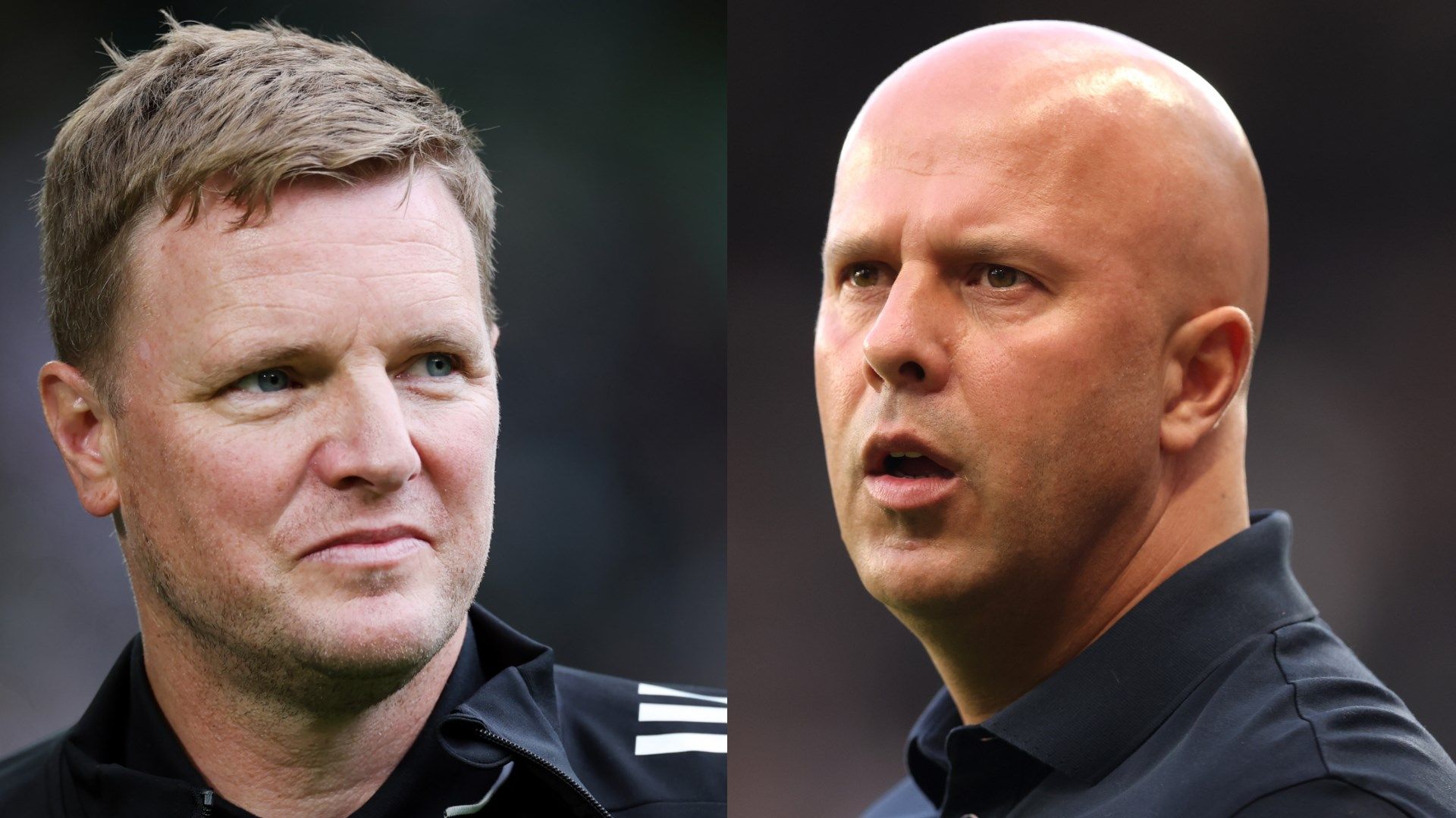 Eddie Howe Arne Slot GFX