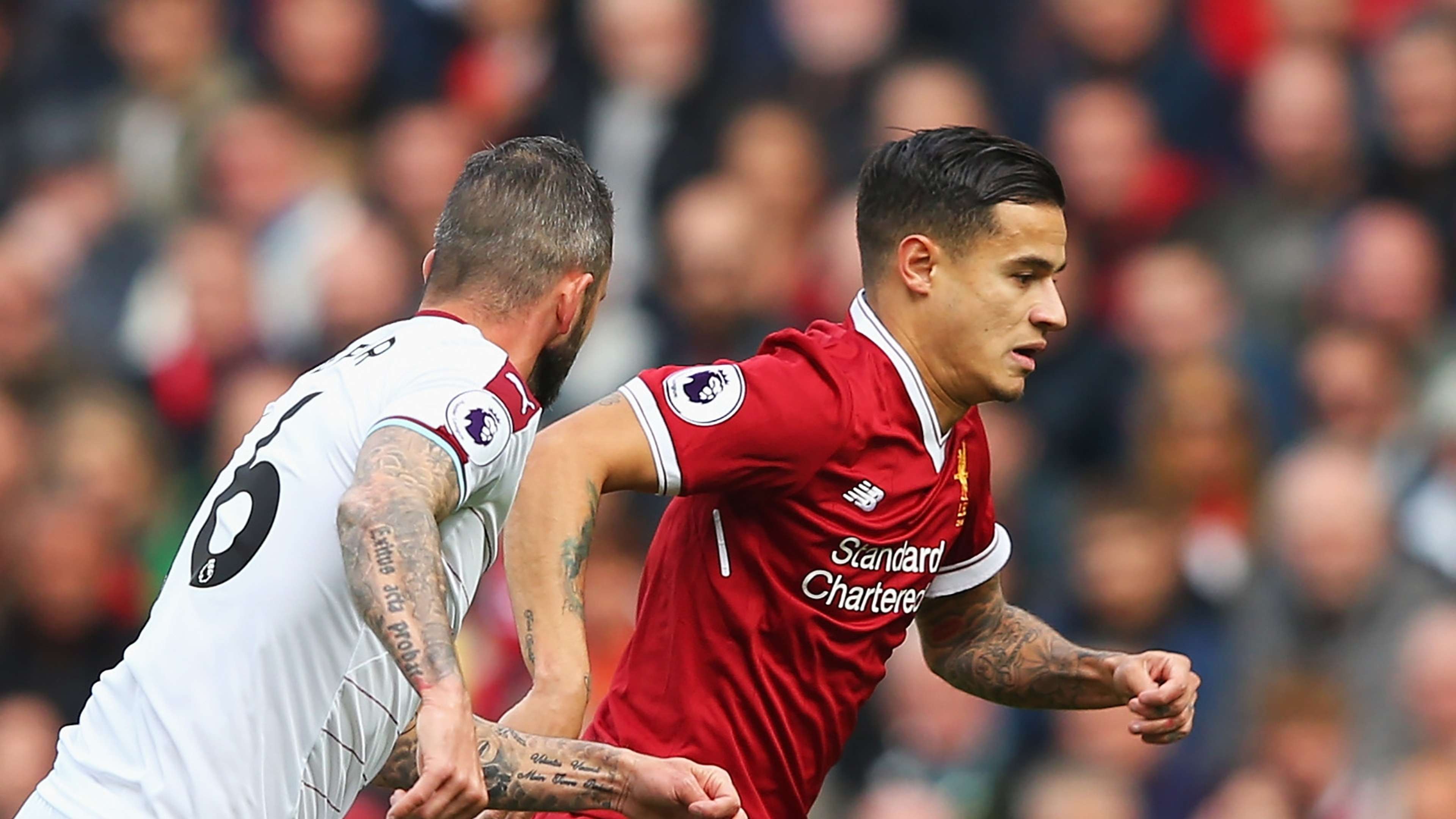 Philippe Coutinho Liverpool Burnley