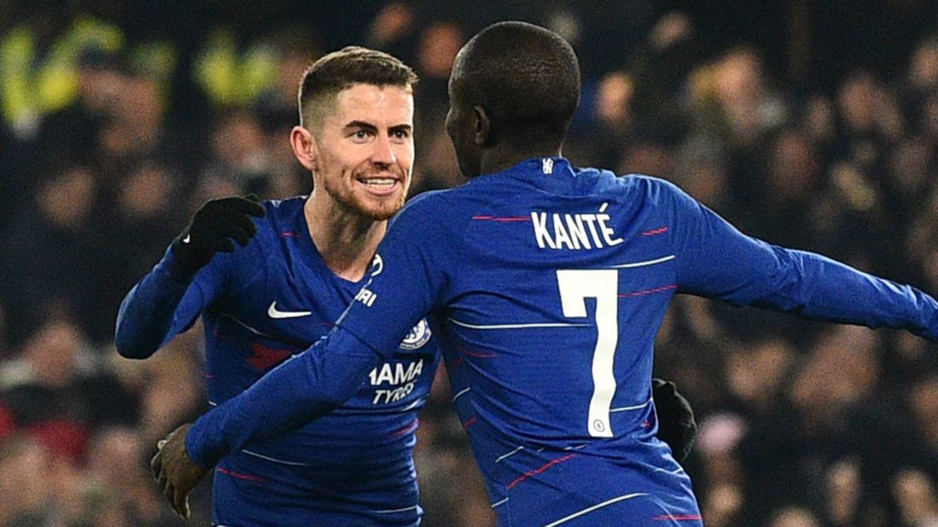 Jorginho N'Golo Kante Chelsea 2018-19
