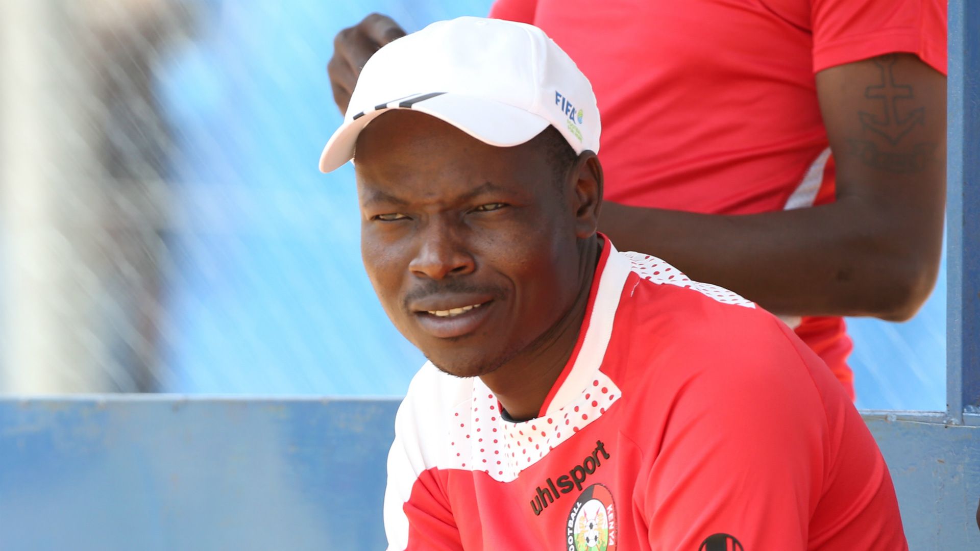 Harambee Stars coach Stanley Okumbi.