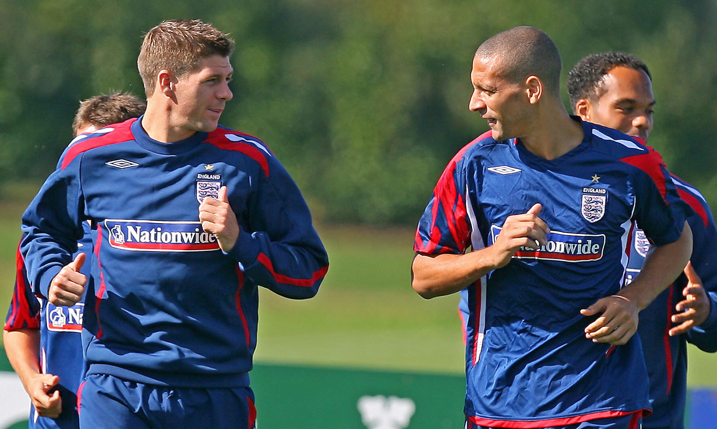 Steven Gerrard Rio Ferdinand