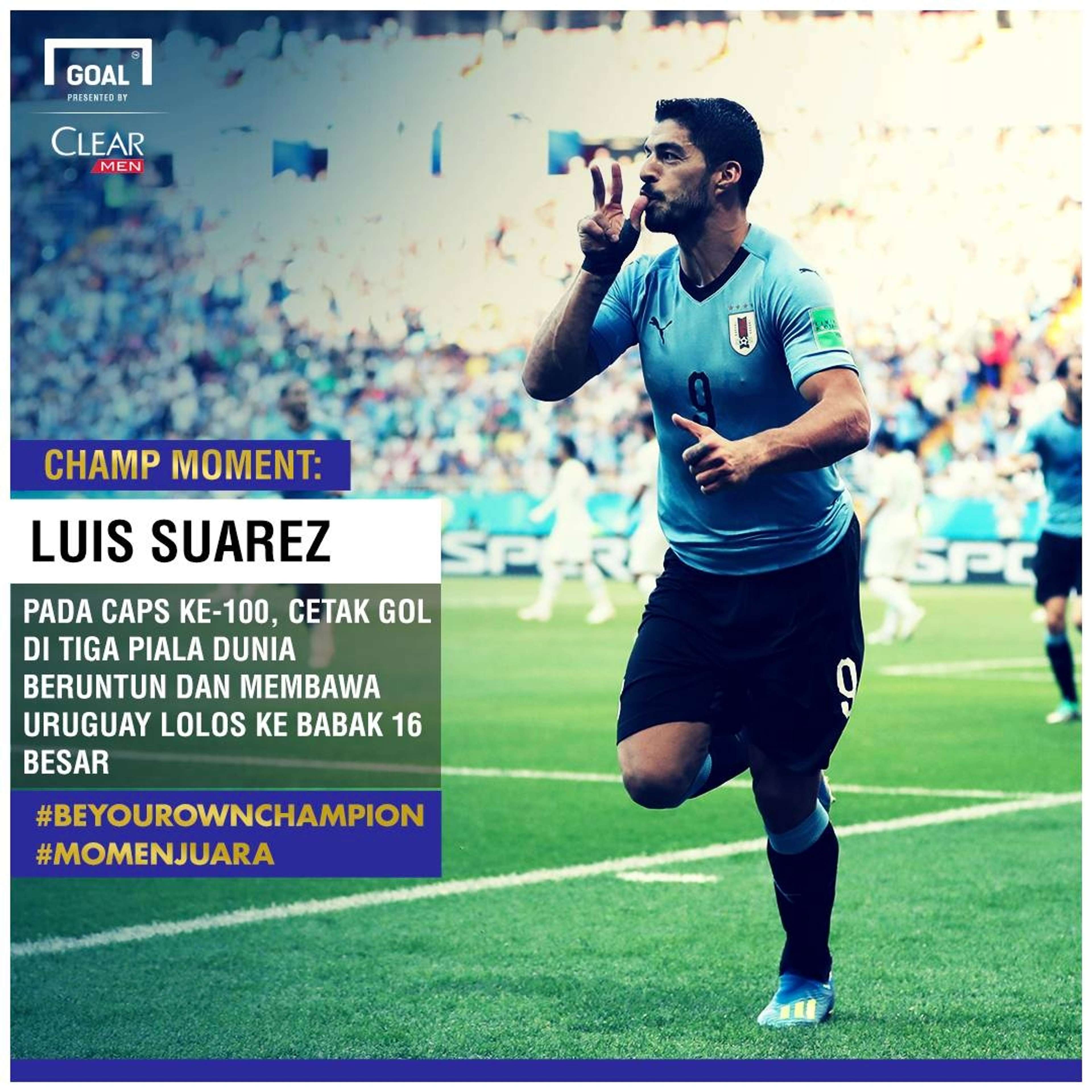Champ Moment: Luis Suarez