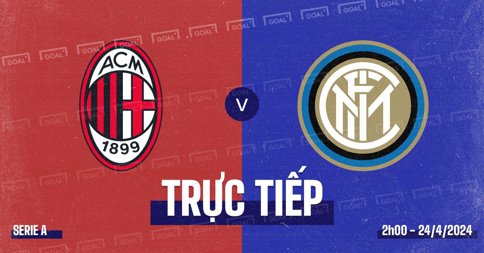 AC Milan vs Inter Milan Serie A 2023/24 GFX