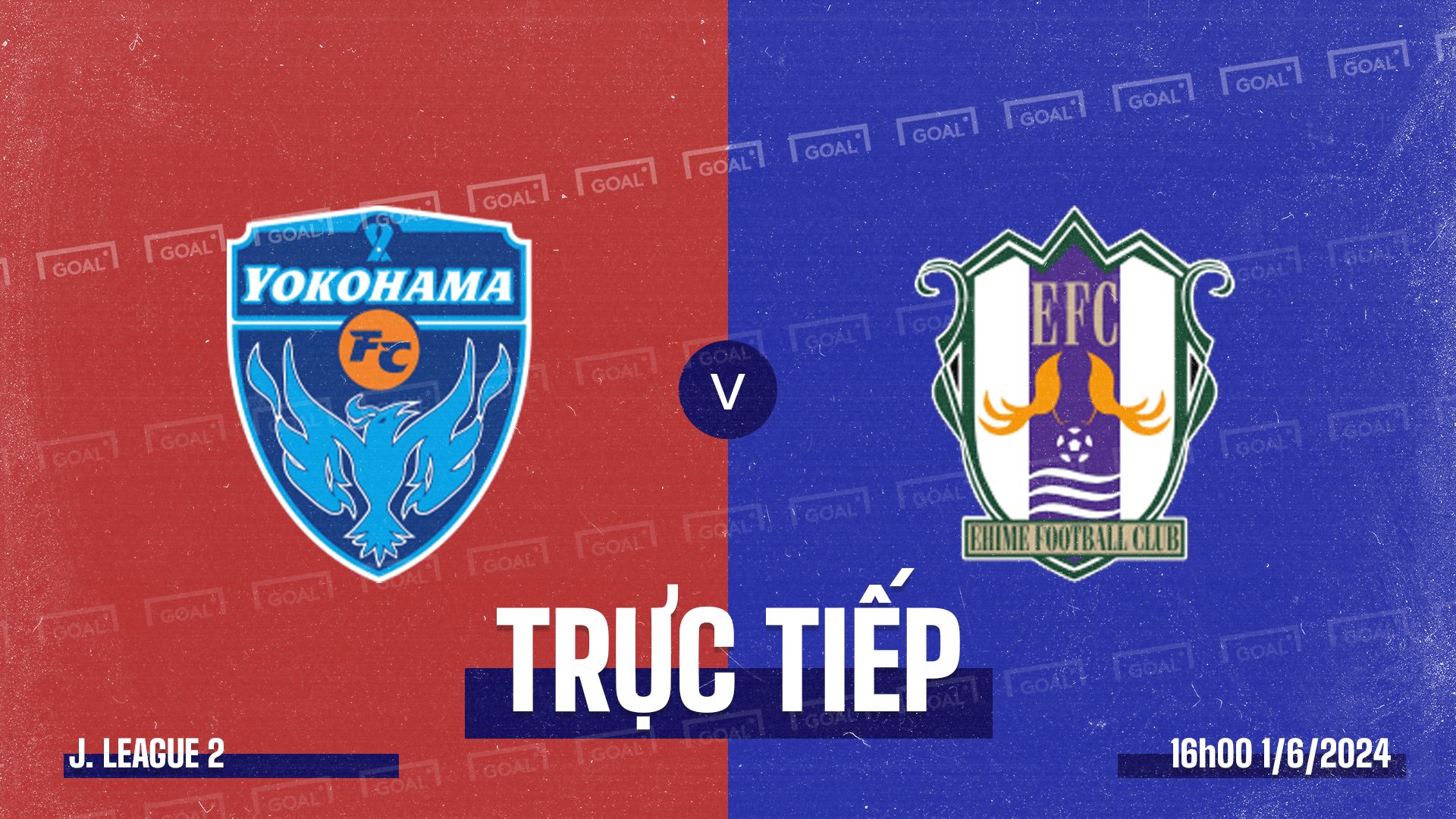 Yokohama FC vs Ehime FC JLeague 2 2024 GFX