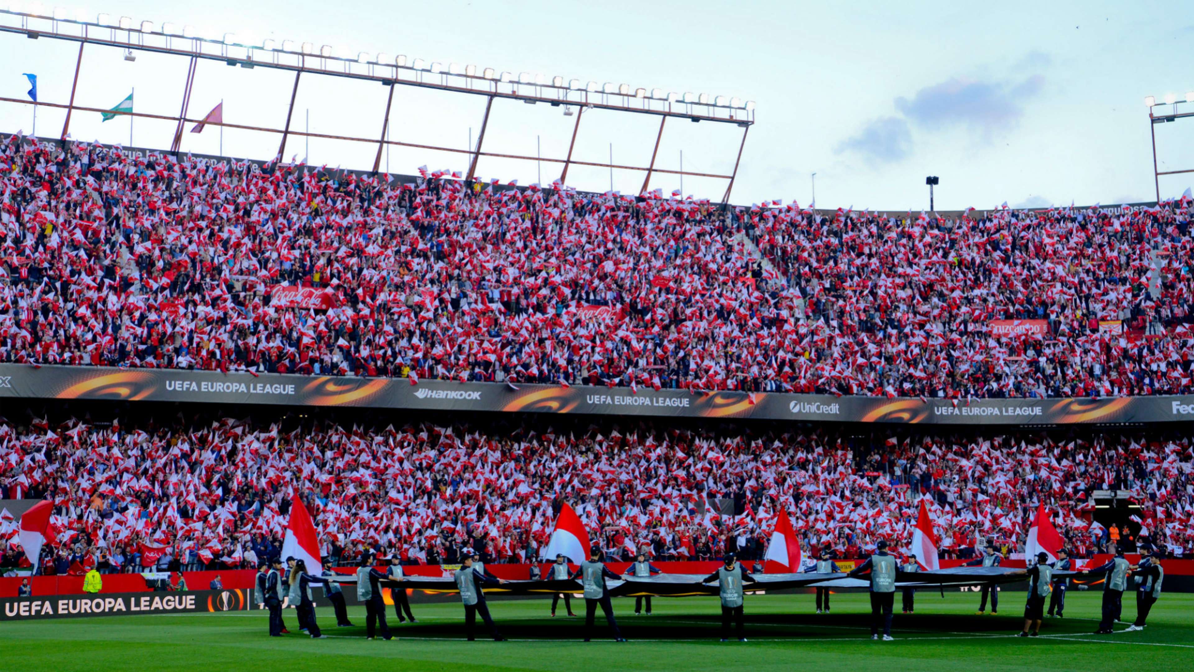 Sevilla fans UEFA Europa League