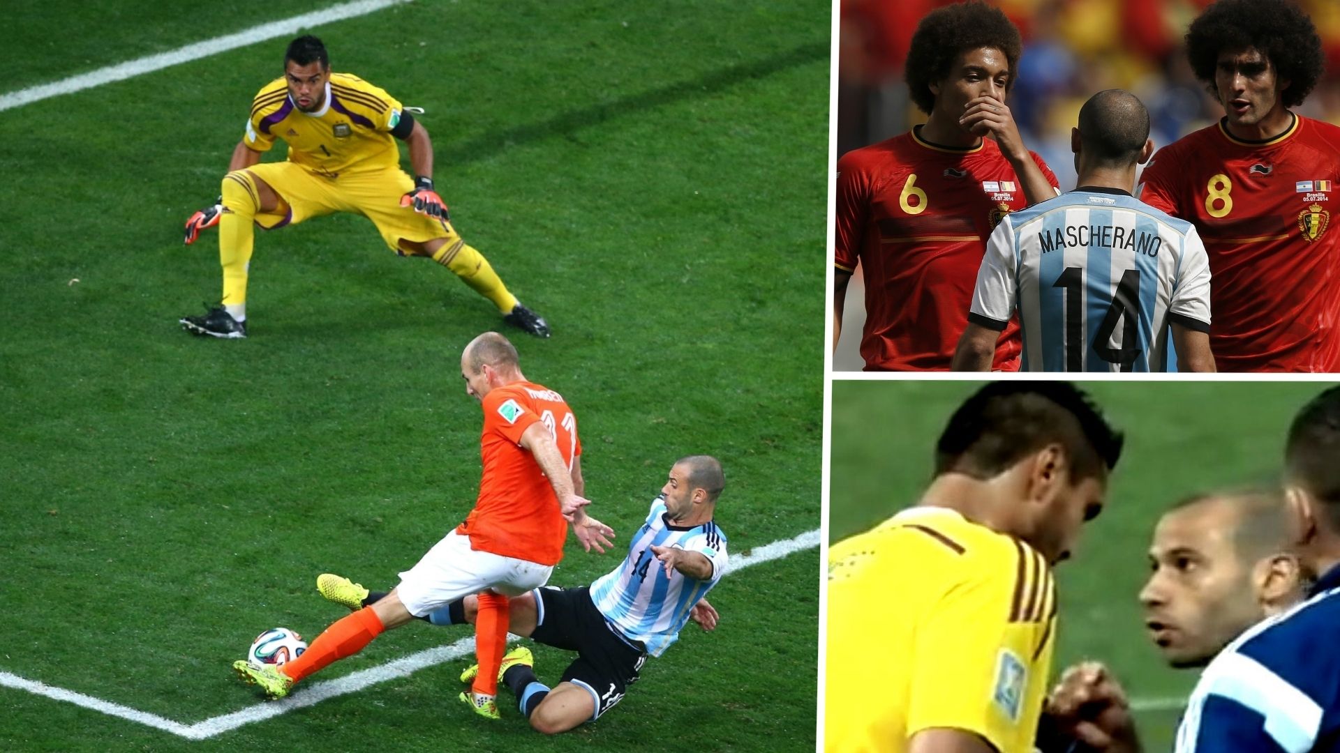 Javier Mascherano Argentina Mundial 2014